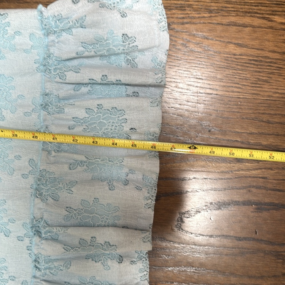 Elegant Blue Lace Dress - Picture 13 of 17